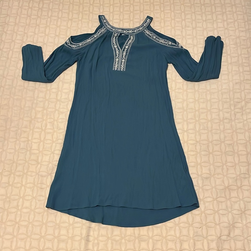 Time and Tru cold shoulder dress